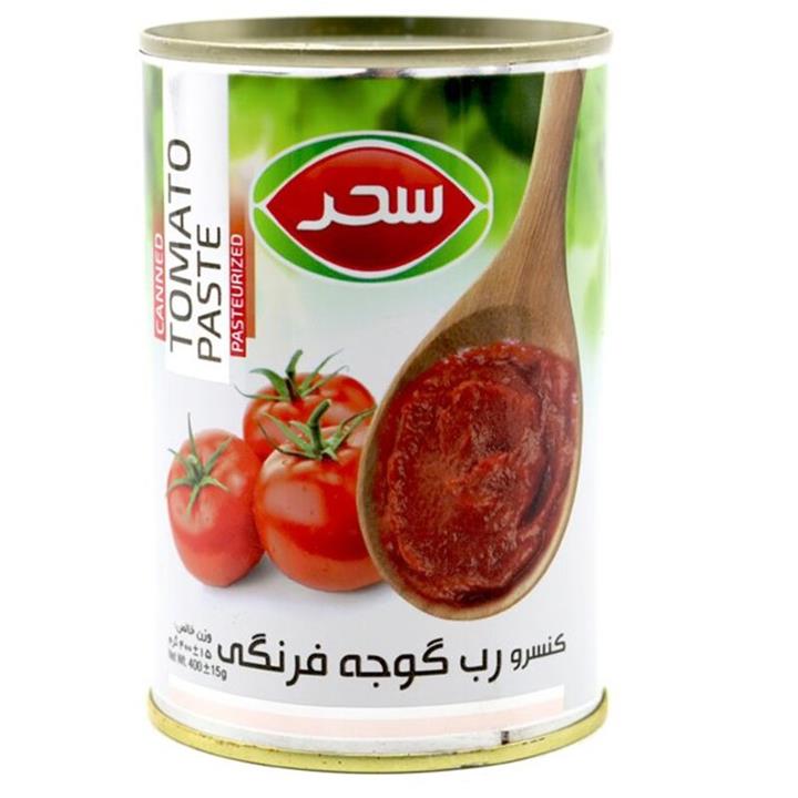 رب گوجه فرنگی سحر  قوطی 400 گرمی